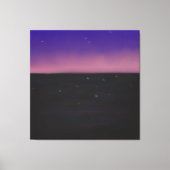 Schemering canvas afdruk (Voorkant)