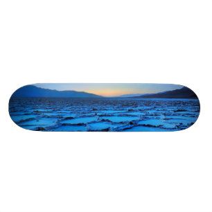 schemering, Death Valley, Californië Persoonlijk Skateboard