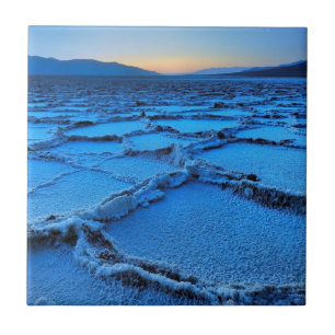 schemering, Death Valley, Californië Tegeltje