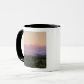 Schemering en Mount Washington in New Hampshire's Mok (Voorkant links)