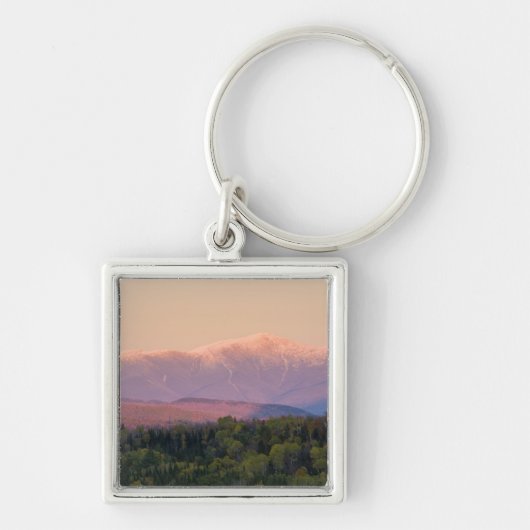 Schemering en Mount Washington in New Hampshire's Sleutelhanger (Voorkant)