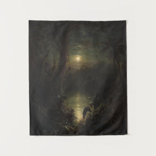 Schemering in de Tropen Frederic Edwin Church Wandkleed