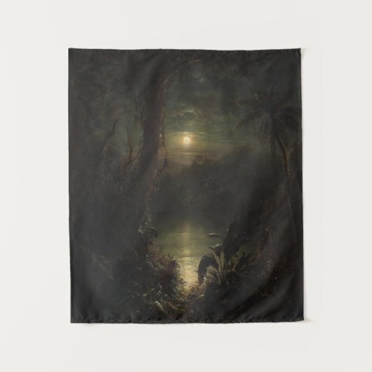 Schemering in de Tropen Frederic Edwin Church Wandkleed (Voorkant)