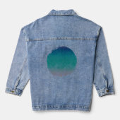 Schemering Onder de Golven Denim Jacket (Achterkant)