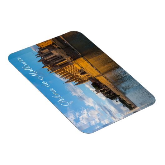 Schemering op de kathedraal van Palma de Mallorca Magneet (Rechterzijde)