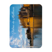 Schemering op de kathedraal van Palma de Mallorca Magneet (Verticaal)