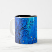 schemering tweekleurige koffiemok (Voorkant links)