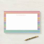 Schemering Vista Heldergekleurd Zuidwest Patroon Post-it® Notes (Op bureau)