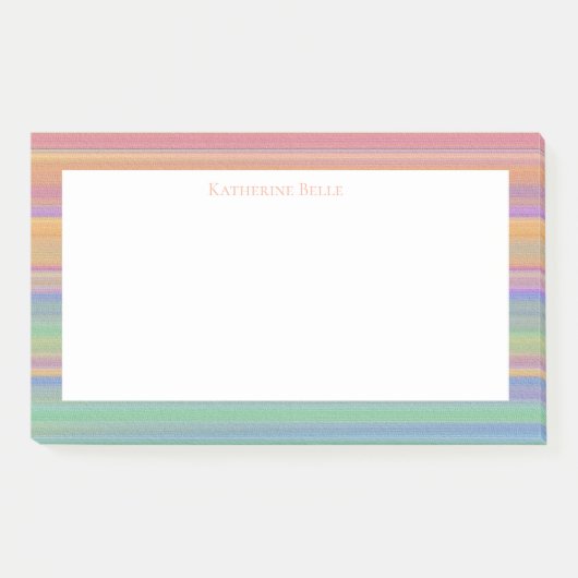 Schemering Vista Heldergekleurd Zuidwest Patroon Post-it® Notes (Voorkant)