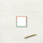 Schemering Vista Kleurrijk Zuidwest Patroon Post-it® Notes (Op bureau)