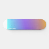 Schemering Zonsondergang Persoonlijk Skateboard (Horizontaal)