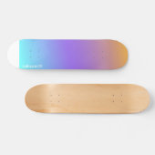 Schemering Zonsondergang Persoonlijk Skateboard (Horizontaal)