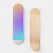 Schemering Zonsondergang Persoonlijk Skateboard (Voorkant)