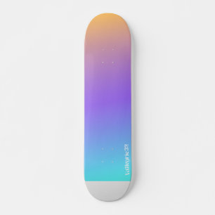 Schemering Zonsondergang Persoonlijk Skateboard