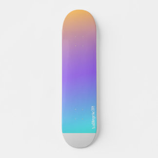 Schemering Zonsondergang Persoonlijk Skateboard