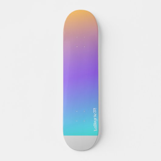 Schemering Zonsondergang Persoonlijk Skateboard (Voorkant)