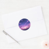 Schemerlucht Stickerblad Ronde Sticker (Envelop)