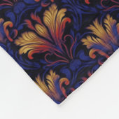 schemerweelde fleece deken (Hoek)