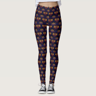 schemerweelde leggings