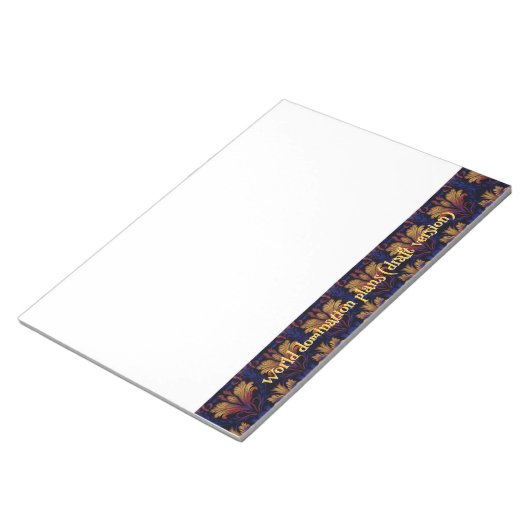 schemerweelde notitieblok (Schuin)