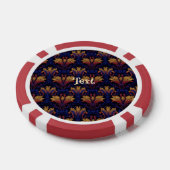 schemerweelde poker chips (Enkel)