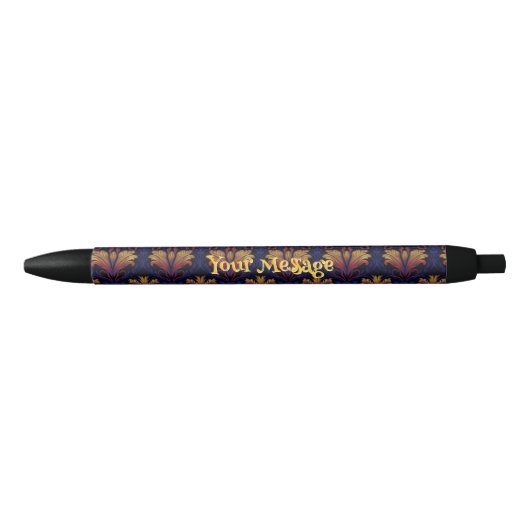 schemerweelde zwarte inkt pen (Voorkant)