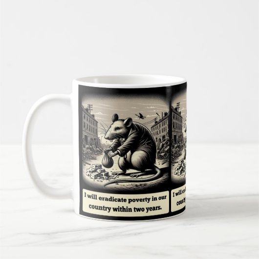 Scheming Tails: De medeplichtige rat politicus Koffiemok (Links)