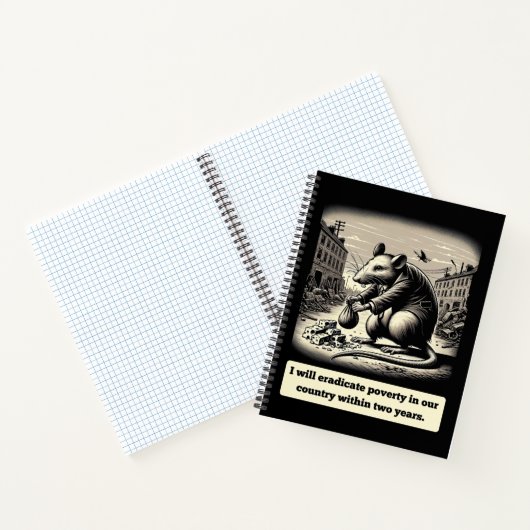 Scheming Tails: De medeplichtige rat politicus Notitieboek (Binnen)