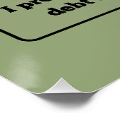 Scheming Tails: De medeplichtige rat politicus Perfect Poster (Hoek)