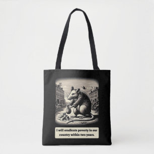 Scheming Tails: De medeplichtige rat politicus Tote Bag