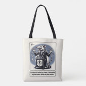 Scheming Tails: De medeplichtige rat politicus Tote Bag (Achterkant)