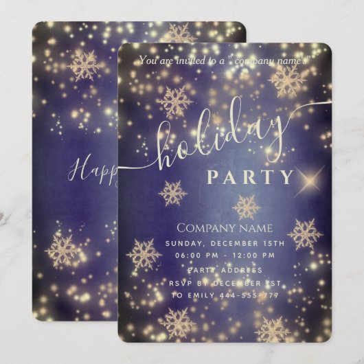 Schending van de feestdag in de feestdag in de vri kaart (Voorkant / Achterkant)