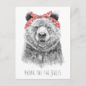 Schending van de regels briefkaart (Voorkant)