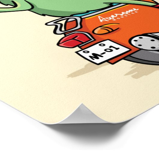 Schending van de regels poster (Hoek)