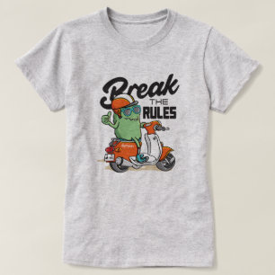 Schending van de regels t-shirt