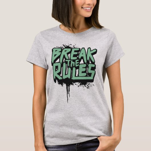 Schending van de regels t-shirt (Voorkant)