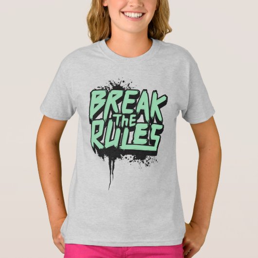 Schending van de regels t-shirt (Voorkant)