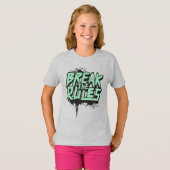 Schending van de regels t-shirt (Voorkant volledig)