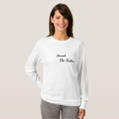 Schending van de regels t-shirt (Voorkant volledig)