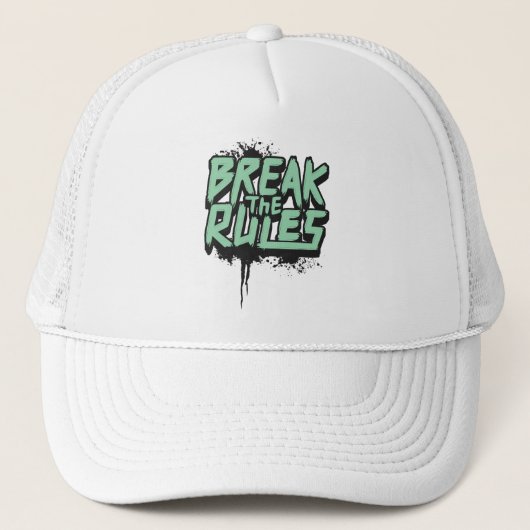 Schending van de regels trucker pet (Voorkant)