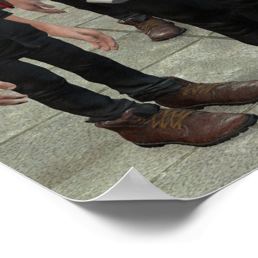 Schending van de veiligheid - Klein Poster (Hoek)