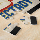 Schenectady New York Apple - Vintage Travel Legpuzzel (Zijkant)