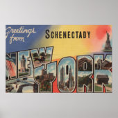 Schenectady, New York - de Grote Schrijfscènes Poster (Voorkant)