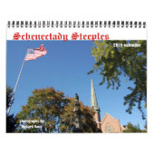 Schenectady Steeples 2015 Agenda Kalender (Hoes)