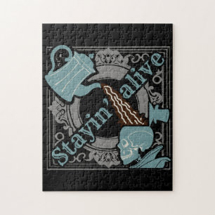 Schenk de koffie in! legpuzzel
