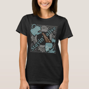 Schenk de koffie in! t-shirt