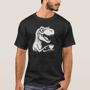 Schenk de Thee Rex Grappige Dinosaurus Klatsch Lie T-shirt
