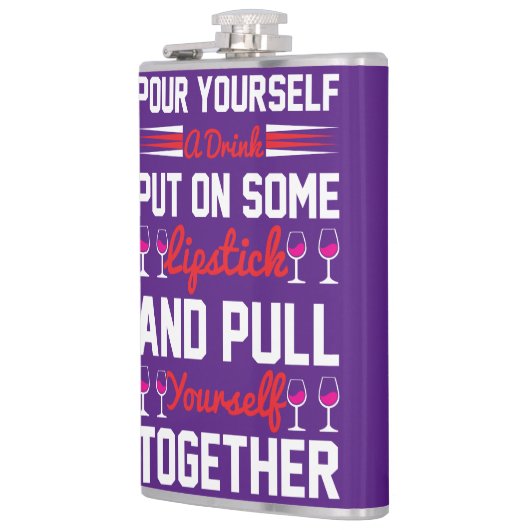 Schenk jezelf een Drink... Heupfles (Links)