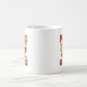 Schenk Me Wat Koffie Retro Typografie Design – Vin Koffiemok (Center)