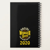 Schenkingen voor waardering van maatschappelijk we planner (Achterkant)